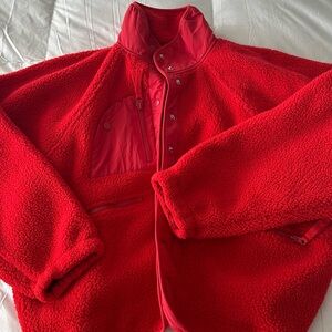 Free People- Hit The Slopes Fleece Jacket